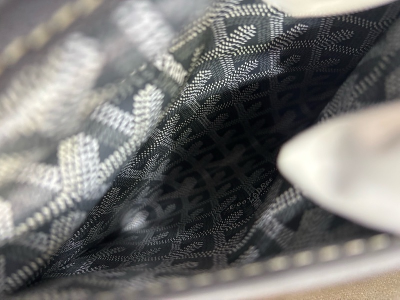 99新Goyard/戈雅 tote托特包老花滿印翻蓋開合單肩 帆布拼皮 手提包 小號 女款 尺寸約 31*13*22-16