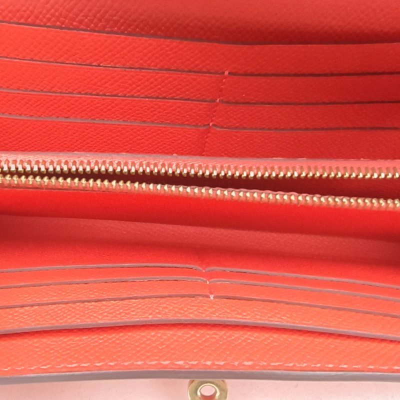 HERMES Kelly長款錢包齋普爾粉Epsom皮X刻金扣-5