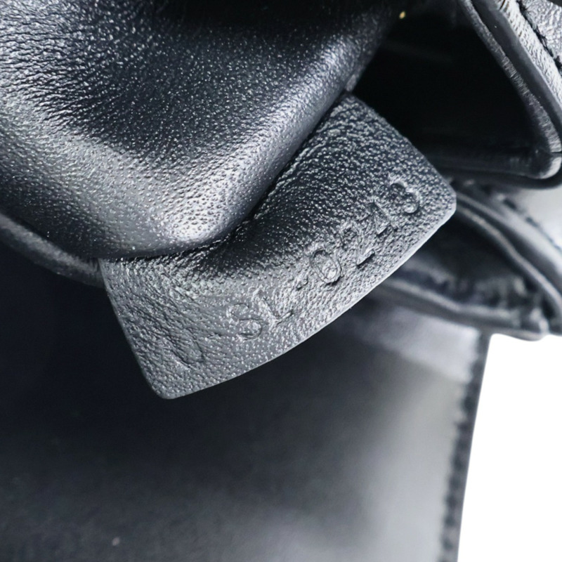 黑色皮革 Mini 16 兩用包【CELINE 賽琳】-8