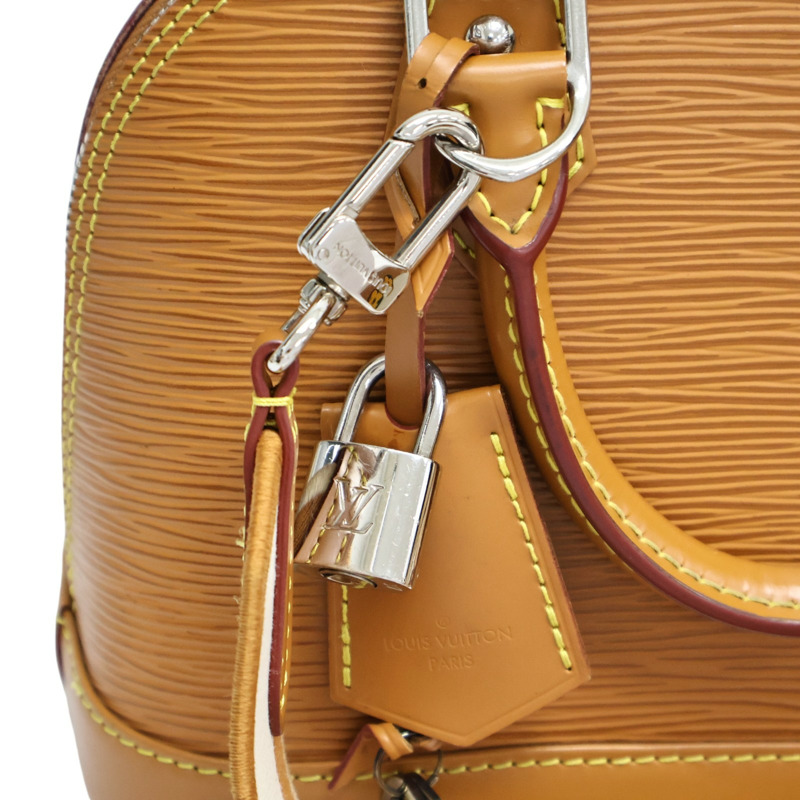 焦糖色 Epi水波紋牛皮 Alma BB 两用包【LOUIS VUITTON LV 路易威登】 M57540-4