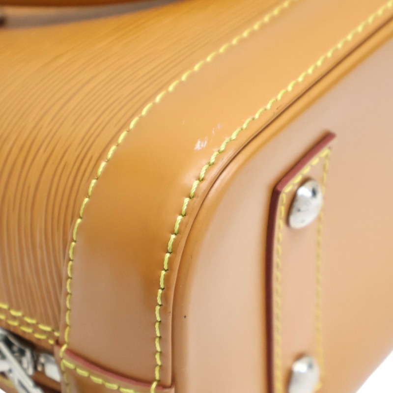 焦糖色 Epi水波紋牛皮 Alma BB 两用包【LOUIS VUITTON LV 路易威登】 M57540-10