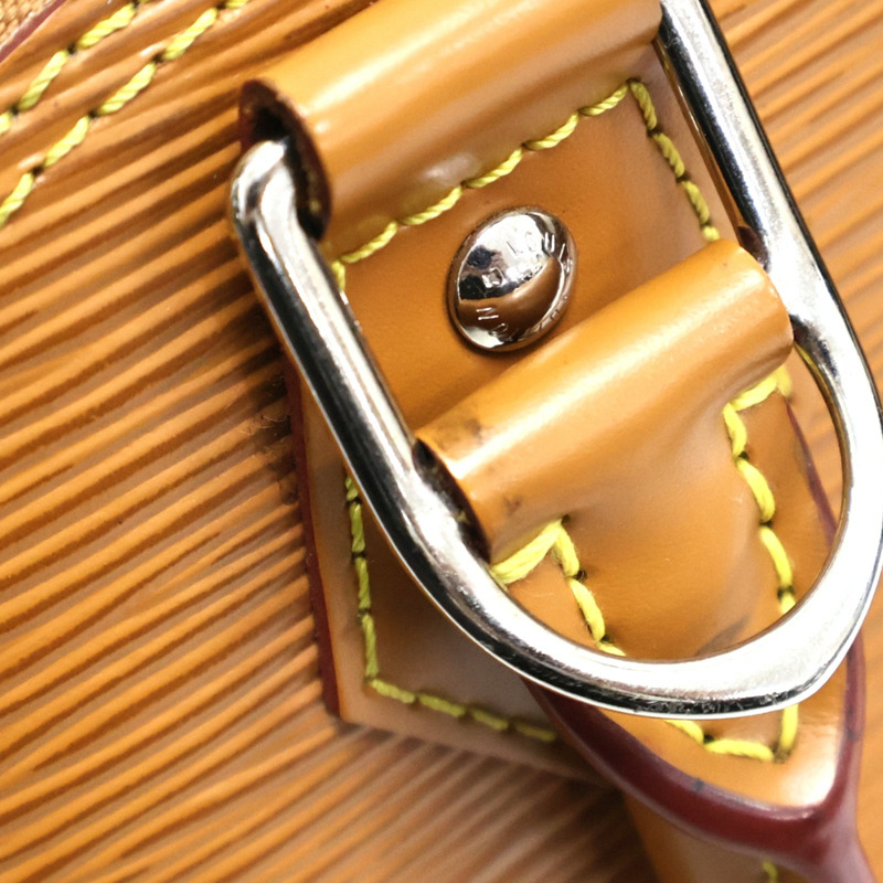 焦糖色 Epi水波紋牛皮 Alma BB 两用包【LOUIS VUITTON LV 路易威登】 M57540-13