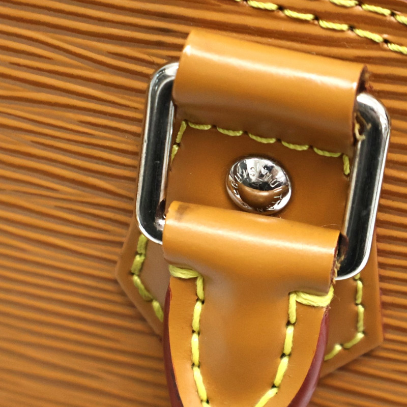 焦糖色 Epi水波紋牛皮 Alma BB 两用包【LOUIS VUITTON LV 路易威登】 M57540-14