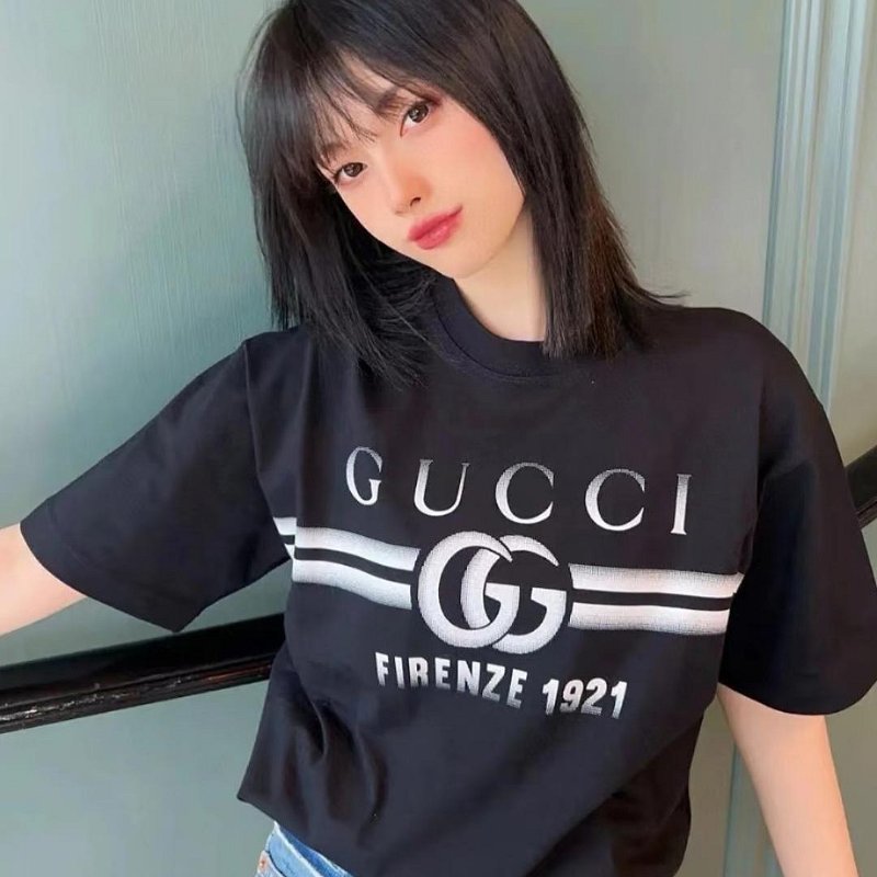 💎Han's house精品服飾💎GUCCI 古馳 LOGO T恤 短袖 短T-0