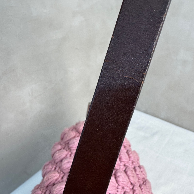 【赫蒂國際精品】 Fendi 粉色勾織 Baguette 肩背包 vintage 二手 中古-23