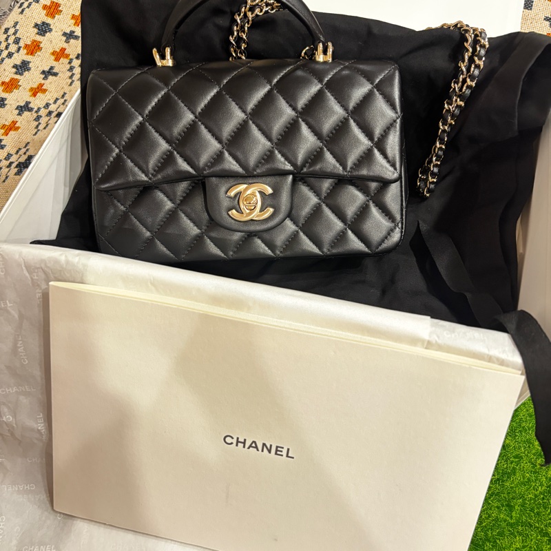 Chanel cf handle mini coco-0