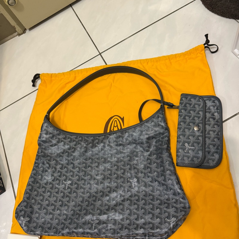 Goyard 經典hobo 灰色(代購90000購入）-0