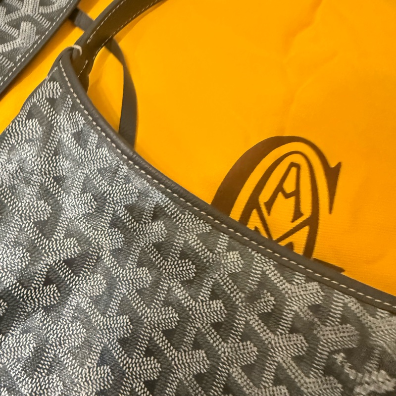 Goyard 經典hobo 灰色(代購90000購入）-4