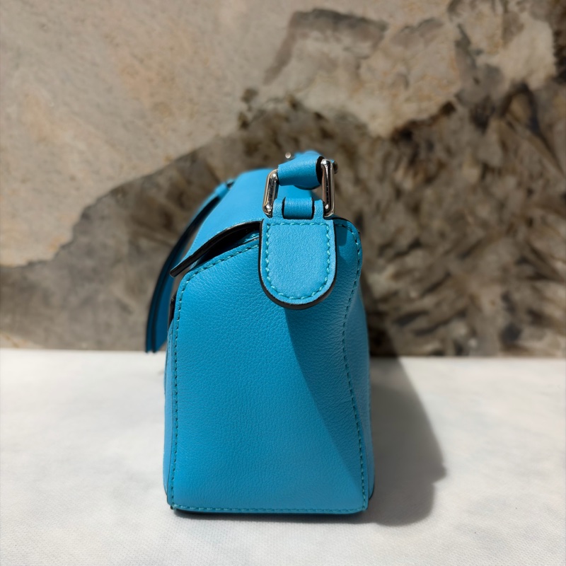 LOEWE 松石綠牛皮Mini Puzzle-1