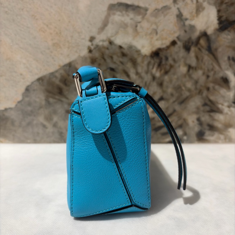 LOEWE 松石綠牛皮Mini Puzzle-3
