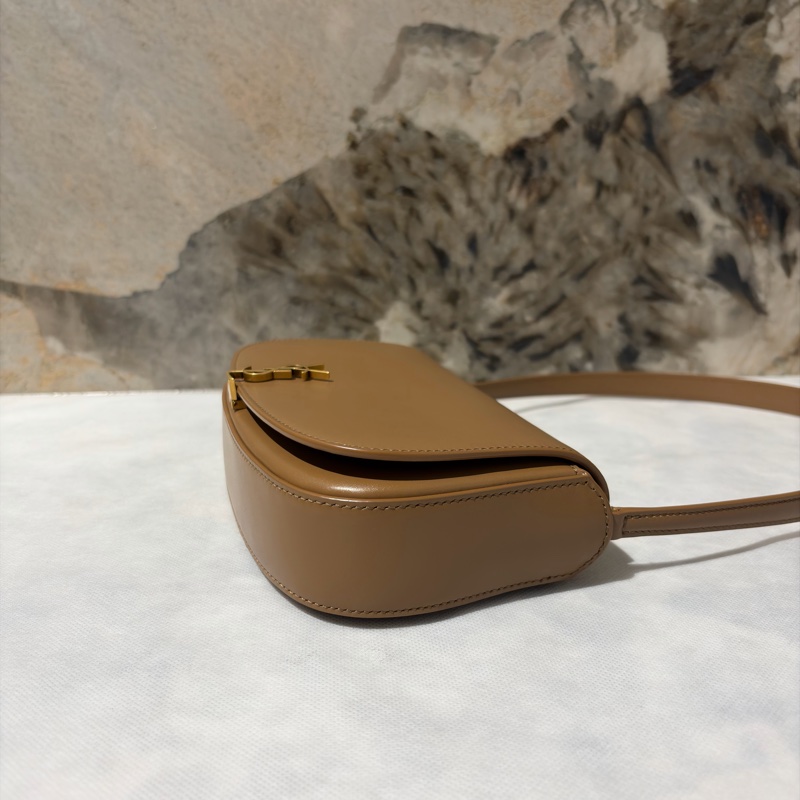 YSL 棕牛皮Voltaire Box肩背包-6