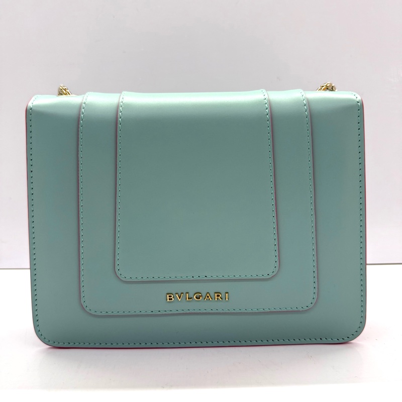 BVLGARI 寶格麗 薄荷綠SERPENTI 斜背包-1