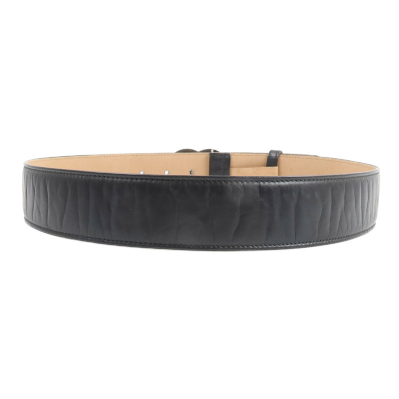 CHANEL 牛皮皮革Belt皮帶-2