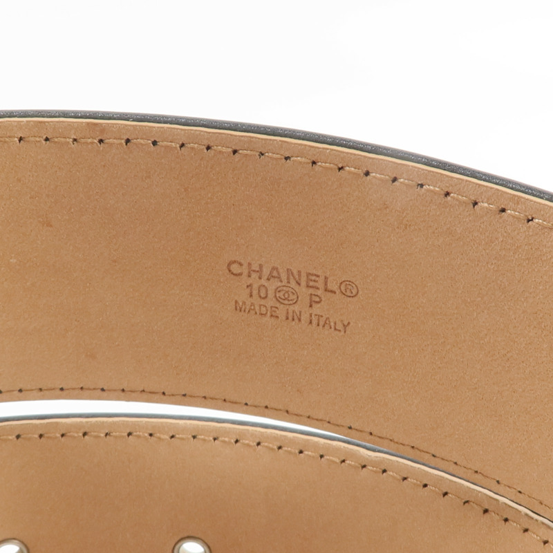 CHANEL 牛皮皮革Belt皮帶-8