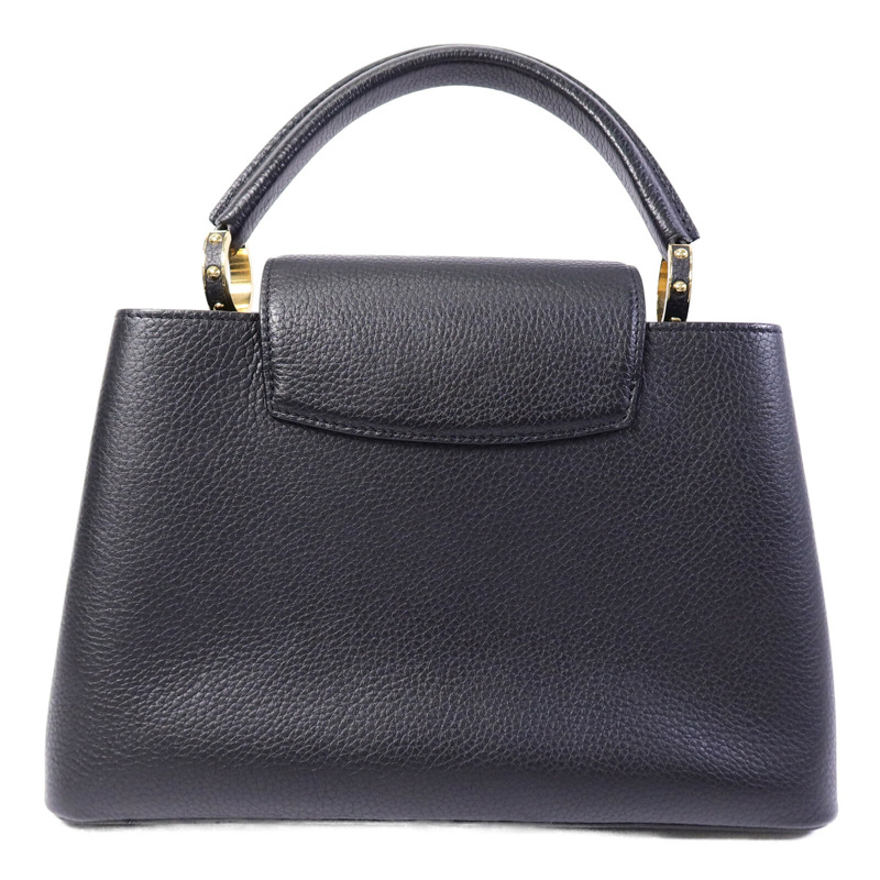 LOUIS VUITTON Taurillon Capucines MM手挽肩背兩用袋-1
