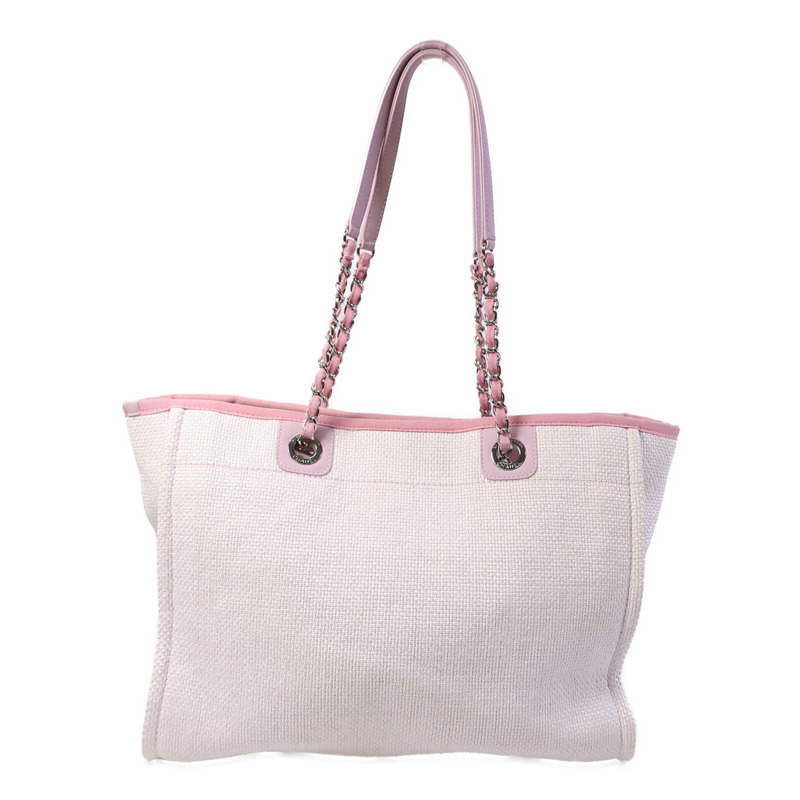 CHANEL 帆布Deaville Medium Tote手挽袋-1