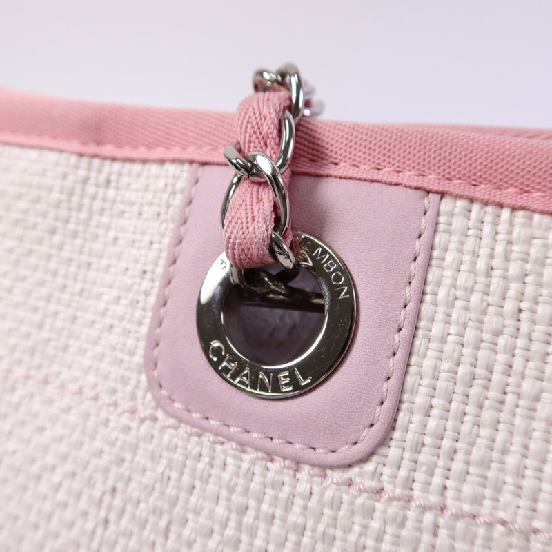 CHANEL 帆布Deaville Medium Tote手挽袋-6