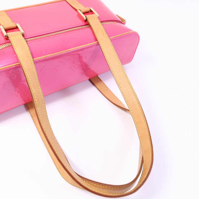 LOUIS VUITTON Monogram Vernis Sullivan Horizontal GM肩背袋-7