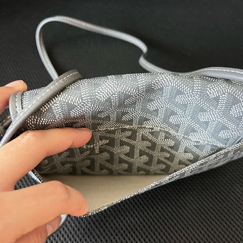 Goyard 信封包 閑置品 灰色-5
