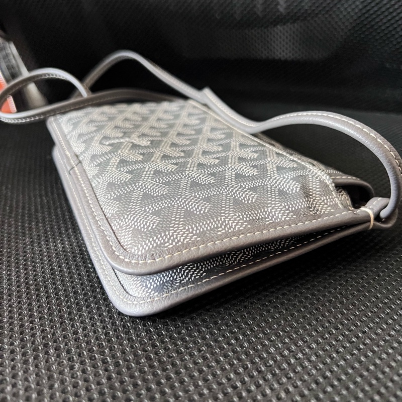 Goyard 信封包 閑置品 灰色-9
