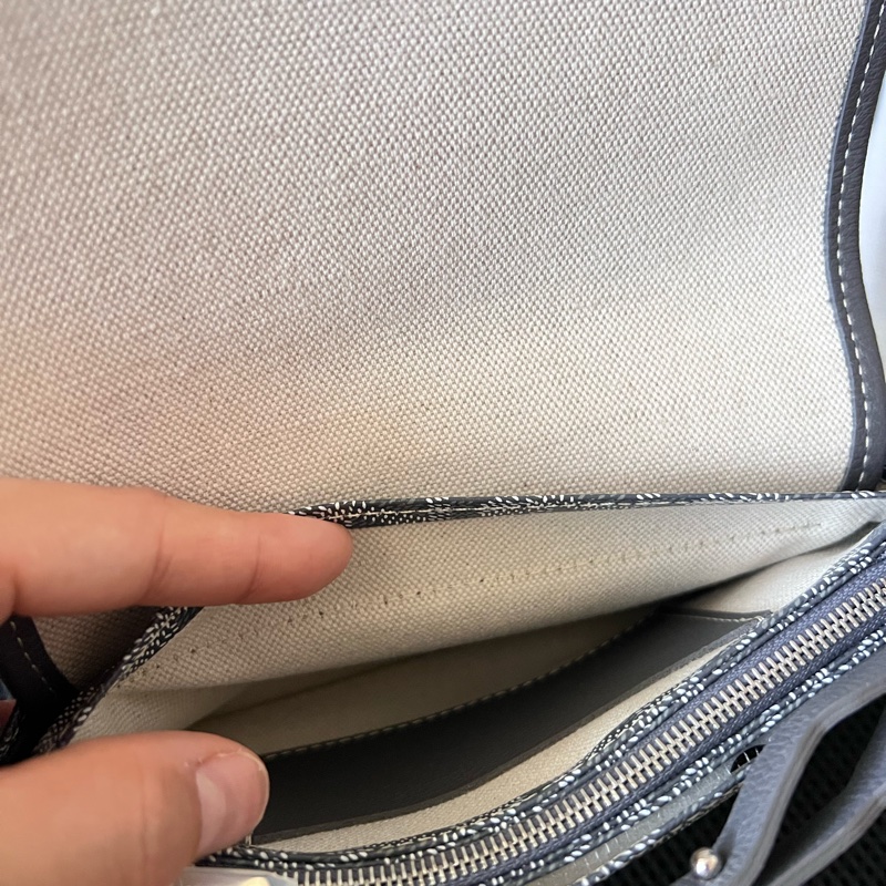 Goyard 信封包 閑置品 灰色-13