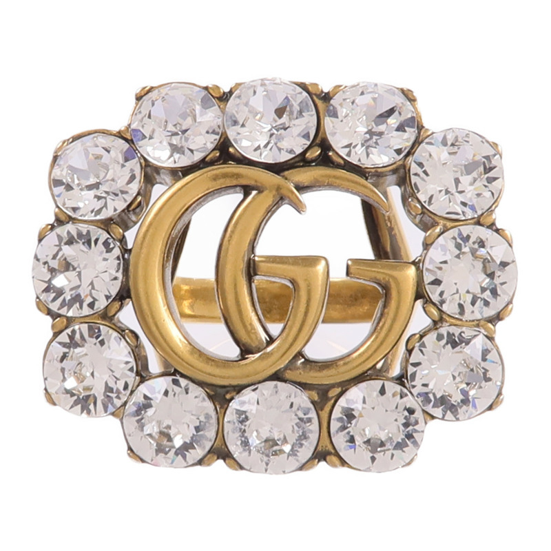 GUCCI 金屬GG Marmont Ring戒指-1