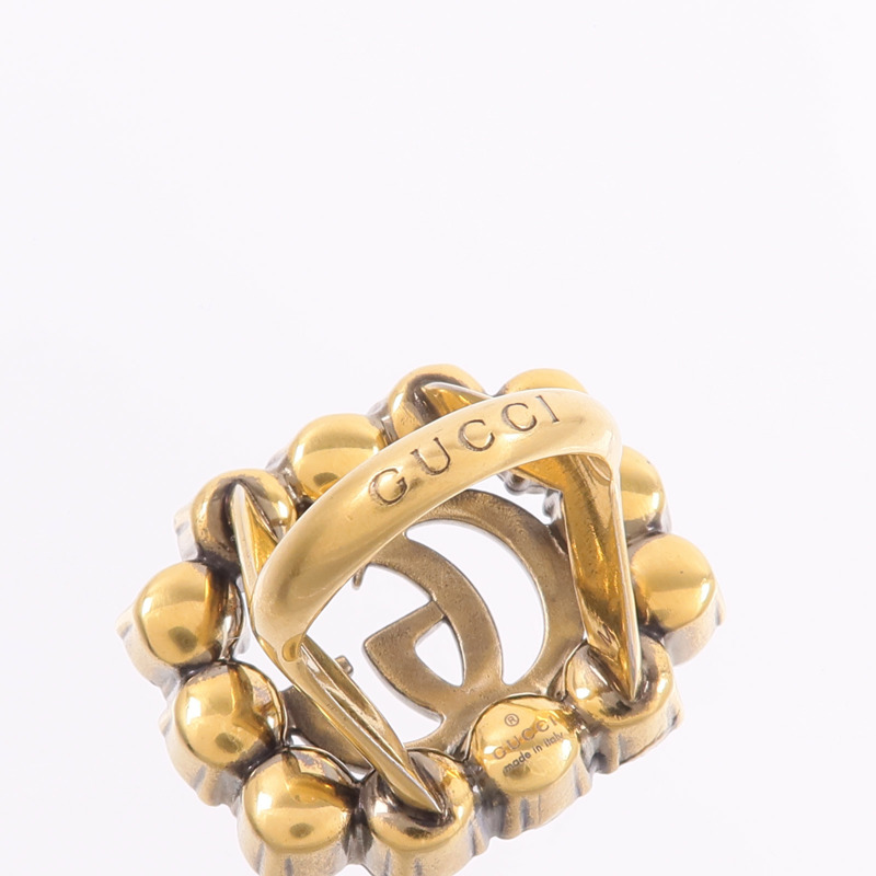 GUCCI 金屬GG Marmont Ring戒指-4