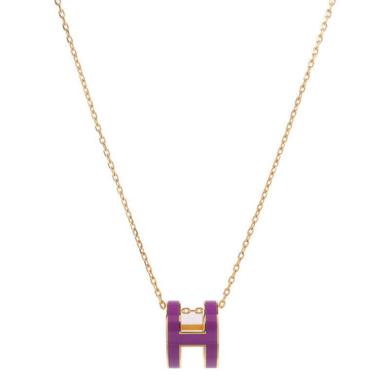 HERMES 金屬Pop H Necklace項鍊-1
