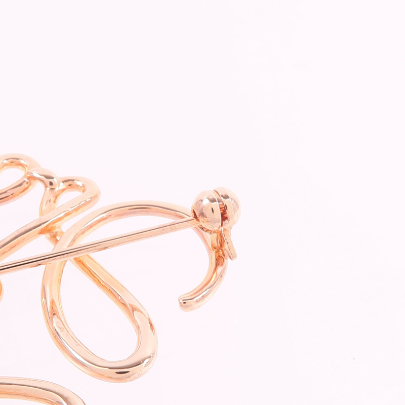 LOEWE 金屬Anagram Brooch胸針-4