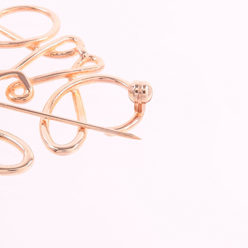 LOEWE 金屬Anagram Brooch胸針-5