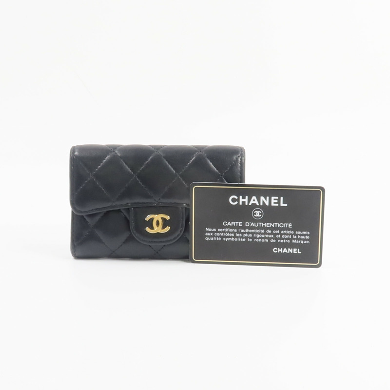 CHANEL 羊皮皮革Card Case卡片套-12