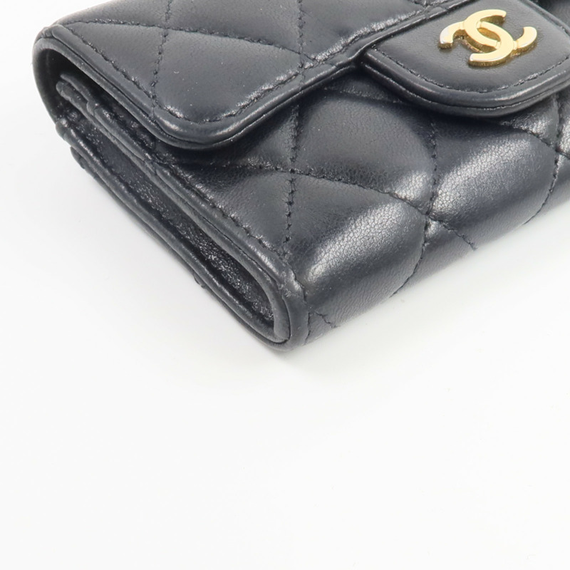 CHANEL 羊皮皮革Card Case卡片套-14