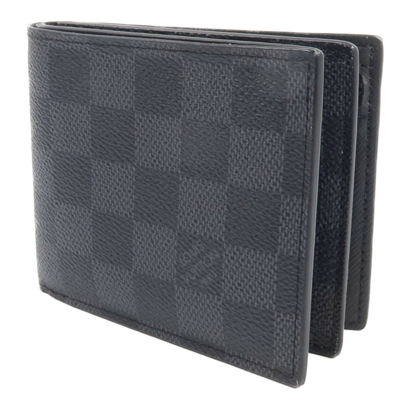 LOUIS VUITTON Damier Graphite Amerigo Wallet錢包-1