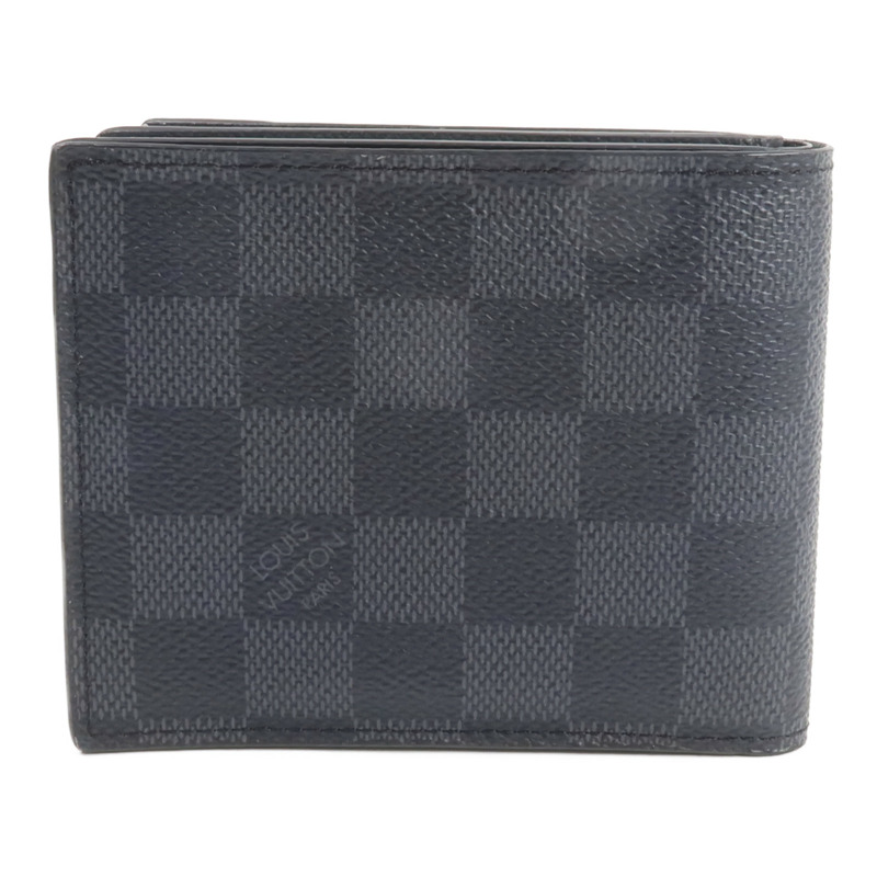 LOUIS VUITTON Damier Graphite Amerigo Wallet錢包-2