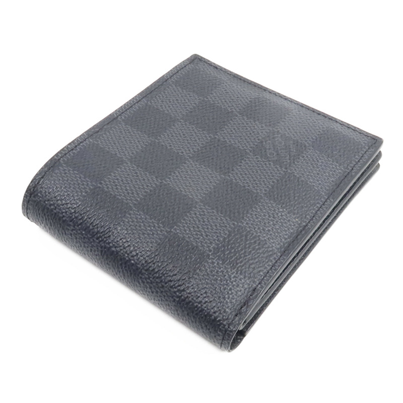 LOUIS VUITTON Damier Graphite Amerigo Wallet錢包-3