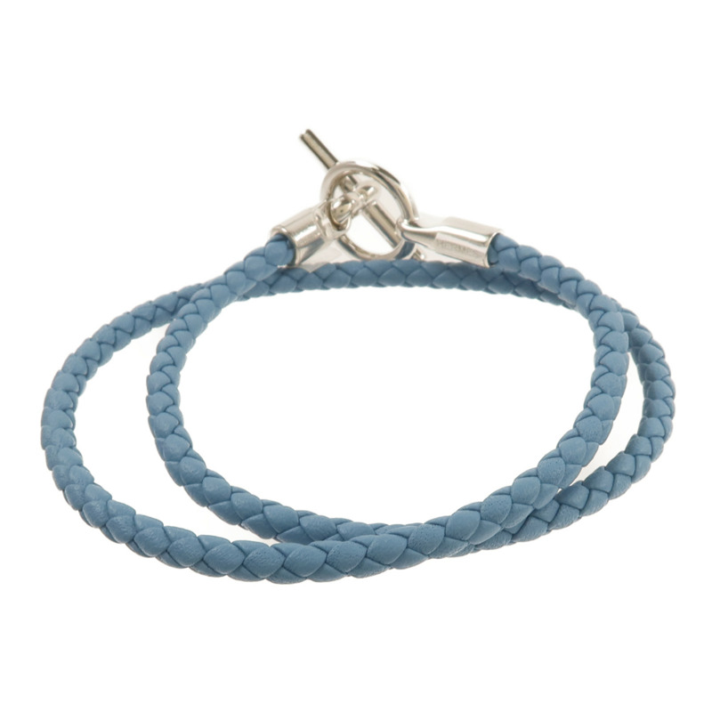 HERMES Swift皮革Glenan Double Tour Bracelet手帶-2