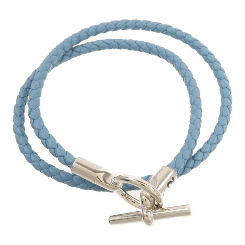 HERMES Swift皮革Glenan Double Tour Bracelet手帶-3