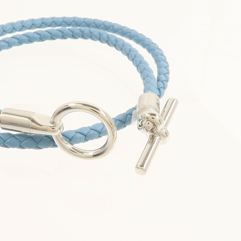 HERMES Swift皮革Glenan Double Tour Bracelet手帶-5