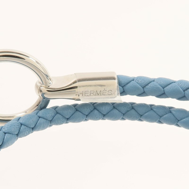 HERMES Swift皮革Glenan Double Tour Bracelet手帶-7