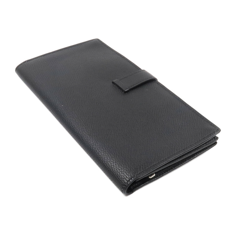 HERMES Epsom皮革Bearn Long Wallet長錢包Noir-6