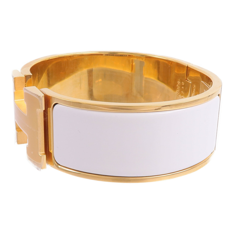 HERMES 金屬/琺瑯Clic Clac H Bracelet手鐲-1