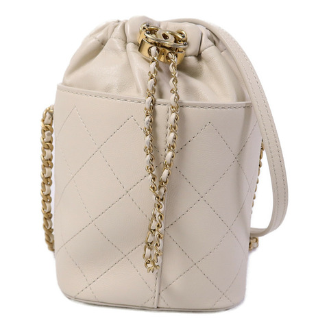CHANEL 羊皮皮革Bucket Bag肩背袋