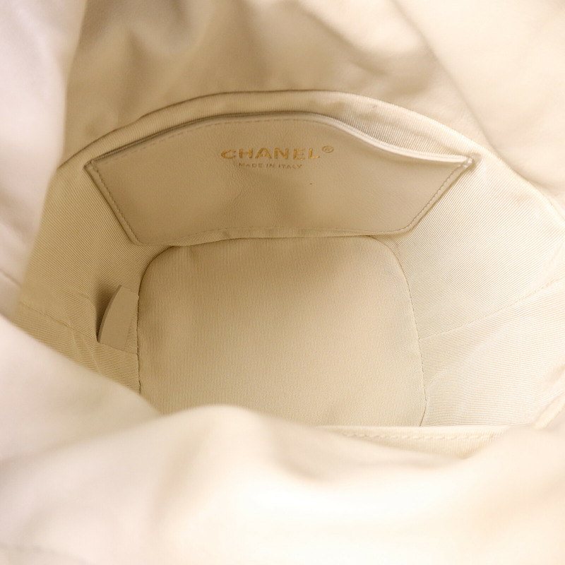 CHANEL 羊皮皮革Bucket Bag肩背袋-4
