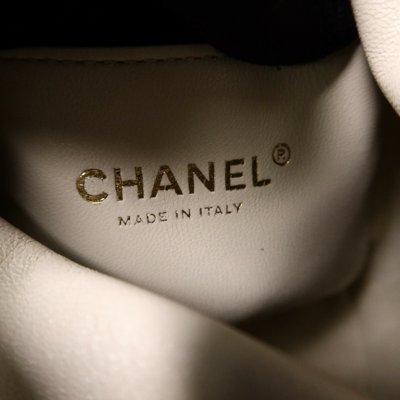 CHANEL 羊皮皮革Bucket Bag肩背袋-5