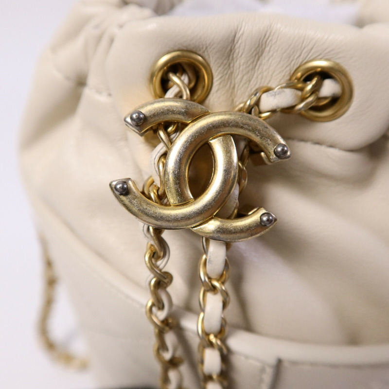 CHANEL 羊皮皮革Bucket Bag肩背袋-6
