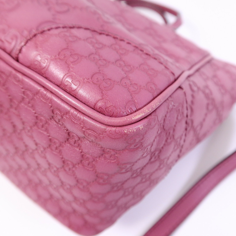 GUCCI 牛皮皮革2 Way Shoulder Bag手挽肩背兩用袋-10