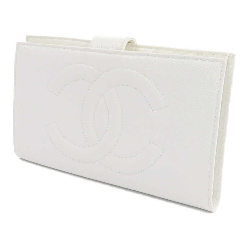 CHANEL 牛皮皮革Vintage CC Timeless Wallet長錢包-1