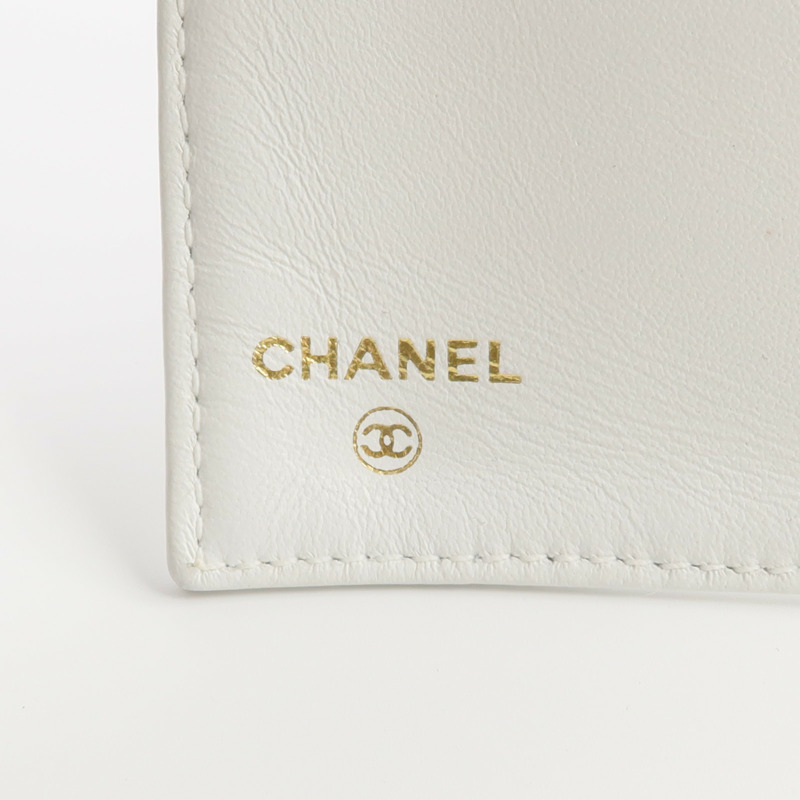 CHANEL 牛皮皮革Vintage CC Timeless Wallet長錢包-7