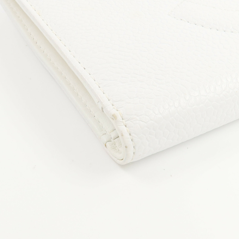 CHANEL 牛皮皮革Vintage CC Timeless Wallet長錢包-13