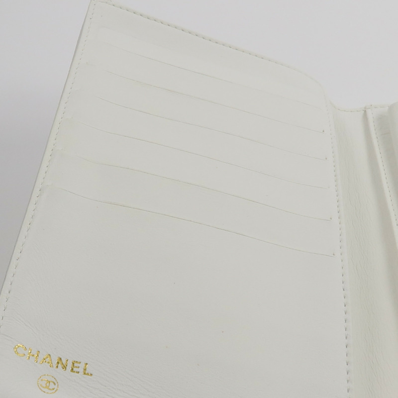 CHANEL 牛皮皮革Vintage CC Timeless Wallet長錢包-17